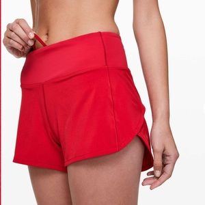 Sold ☄️Lululemon Speed Up Short Long *4" 12)